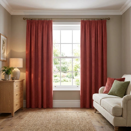 Galaxy Dim Out Woven Thermal Pencil Pleat Curtains 34