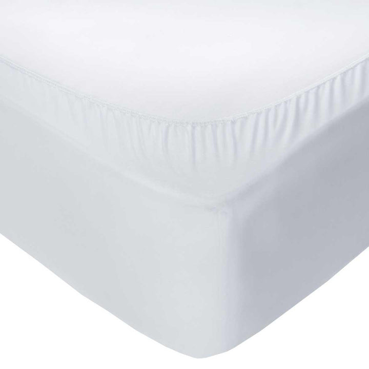 Terry Waterproof Mattress Protector White - Ideal
