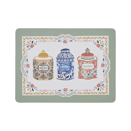 Tea Tins Kitchen Collection by Ulster Weavers