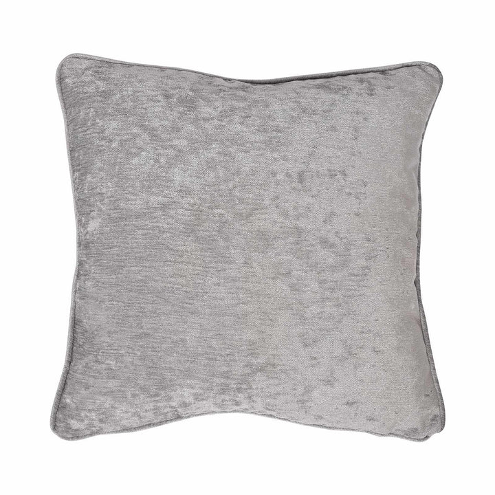 Textured Chenille Grey Cushion Cover - Ideal