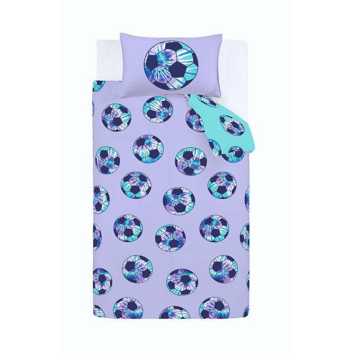 Tie Dye Football Duvet Cover Set - Ideal