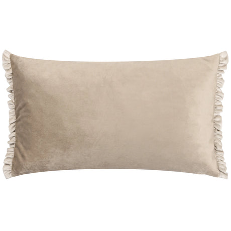 Tilly Velvet Oyster + Lace Cushion Cover 30cm x 50cm - additional product view 1