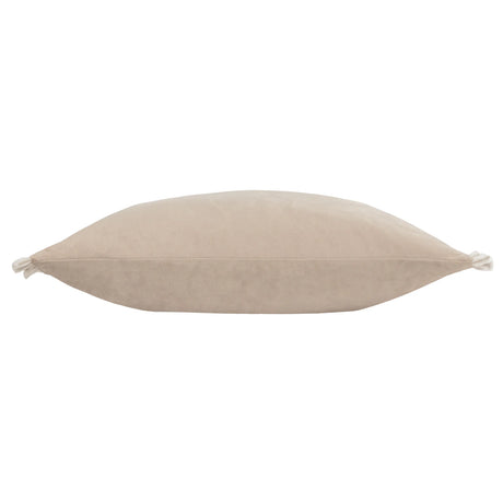 Tilly Velvet Oyster + Lace Cushion Cover 30cm x 50cm - additional product view 2