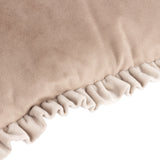 Tilly Velvet Oyster + Lace Cushion Cover 30cm x 50cm - additional product view 3