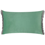 Tilly Velvet Sage + Grey Cushion Cover 30cm x 50cm - additional product view 1