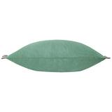 Tilly Velvet Sage + Grey Cushion Cover 30cm x 50cm - additional product view 2