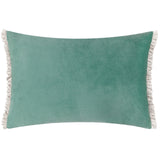 Tilly Velvet Duck Egg / Pumice Cushion Cover or Filled Cushion - additional product view 2