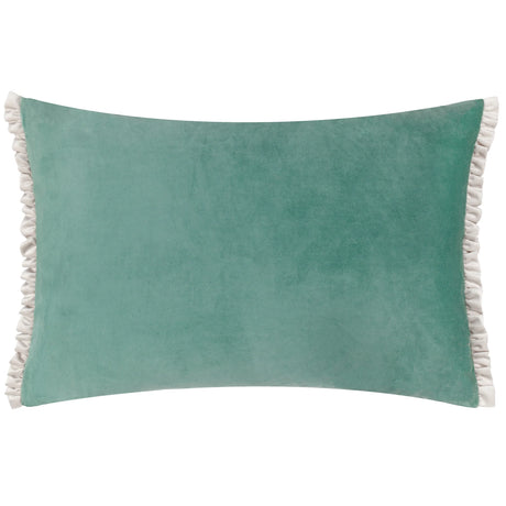Tilly Velvet Duck Egg / Pumice Cushion Cover or Filled Cushion - additional product view 2