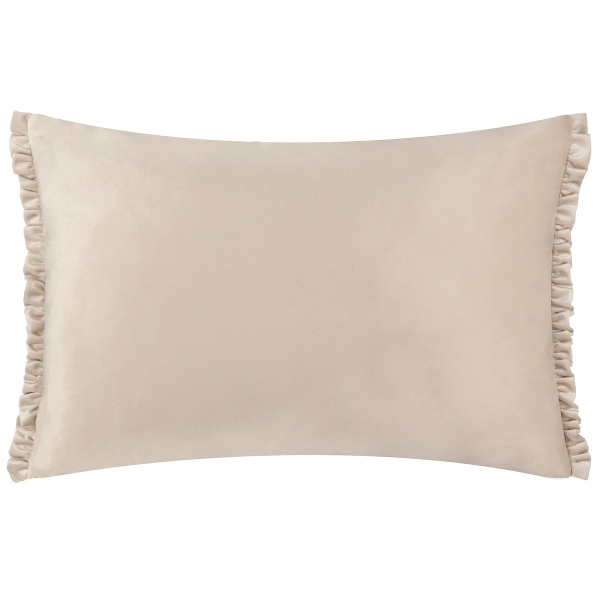 Tilly Velvet Oyster + Lace Cushion Cover or Filled Cushion - additional product view 2