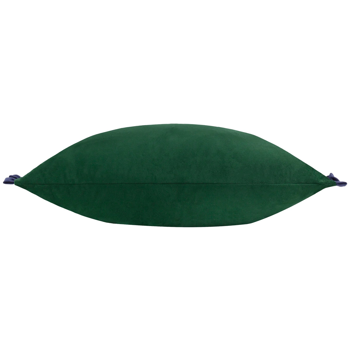 Tilly Velvet Pine / Navy Cushion Cover or Filled Cushion - additional product view 3