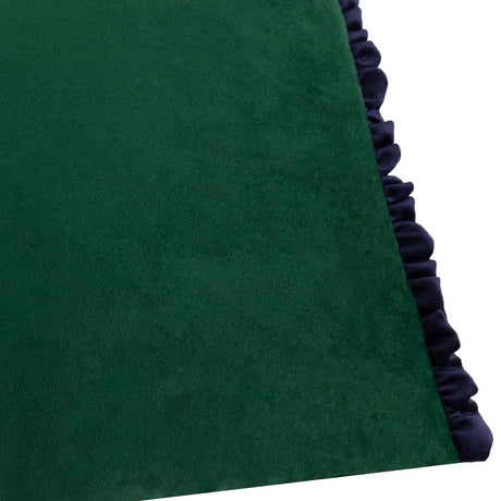 Tilly Velvet Pine / Navy Cushion Cover or Filled Cushion - additional product view 4