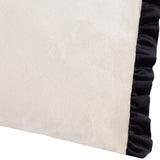 Tilly Velvet Lace / Black Cushion Cover or Filled Cushion - additional product view 4