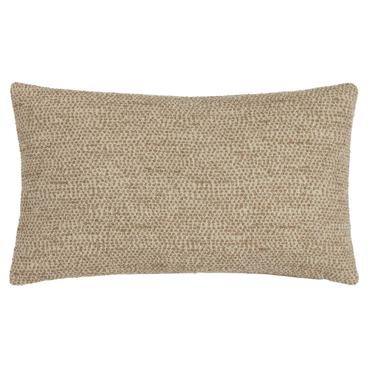 Tiona Nougat + Toffee Cushion Cover 12" x 20" - Ideal