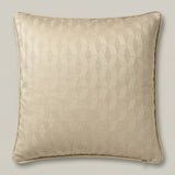 Tokyo Embossed Geometric Cushion Cover 17x17" 43x43cm 2