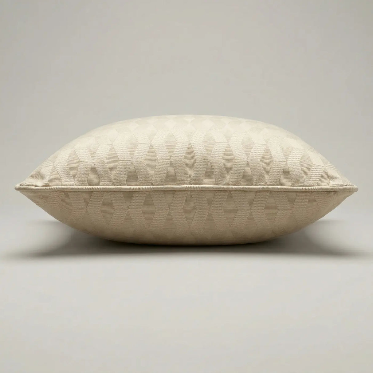 Tokyo Embossed Geometric Cushion Cover 17x17" 43x43cm 3