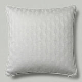 Tokyo Embossed Geometric Cushion Cover 17x17" 43x43cm 5