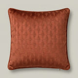 Tokyo Embossed Geometric Cushion Cover 17x17" 43x43cm 8