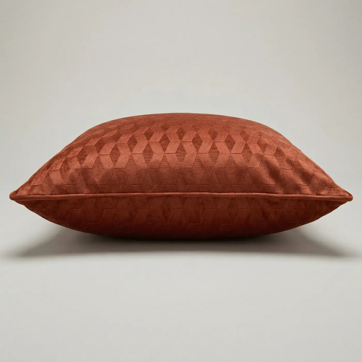 Tokyo Embossed Geometric Cushion Cover 17x17" 43x43cm 9
