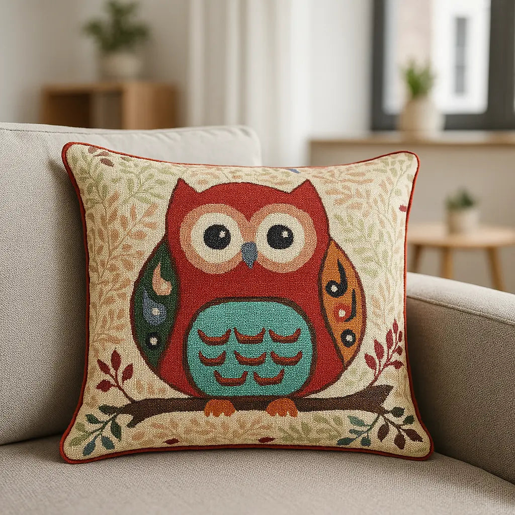 Tapestry Velvet Cushion Cover 45cm x 45cm - Toowoo