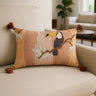 Treetop Toucan Cushion Cover / Filled Cushion 12" x 20" (30cm x 50cm) by Wylder Tropics