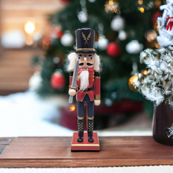 Traditional Christmas Nutcracker With Sword - Ideal