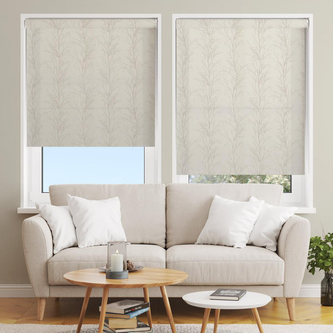 Treviso Ecru Dim Out Made to Measure Roller Blind Blinds Decora   
