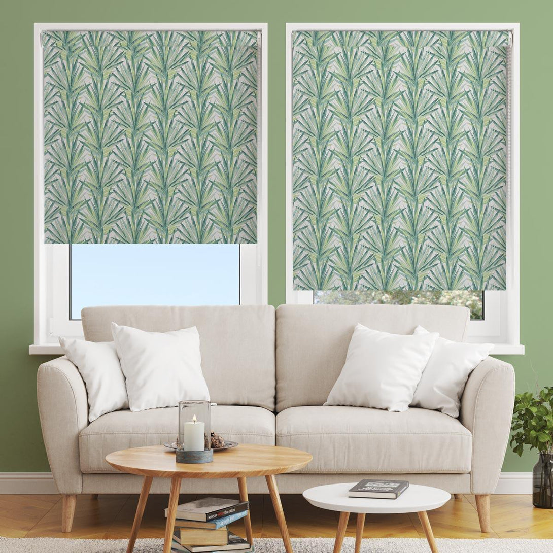 Tropic Lima Dim Out Made to Measure Roller Blind - Ideal