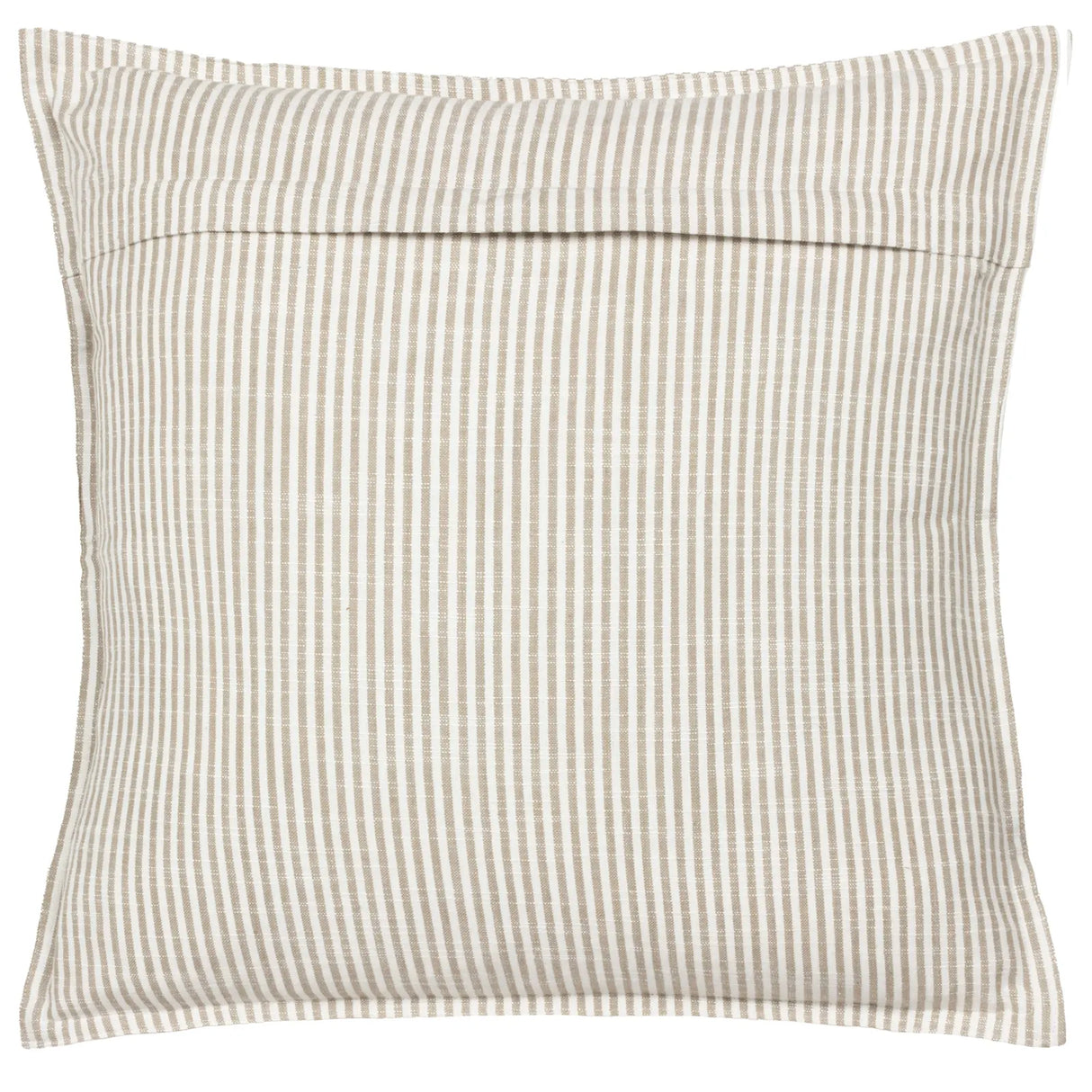 Truro Stripe 100% Cotton Cushion Cover Natural 45 x 45cm - image 3