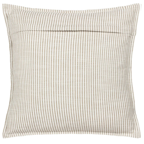 Truro Stripe 100% Cotton Cushion Cover Natural 45 x 45cm - image 3