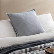Truro Stripe 100% Cotton Cushion Cover Skyline 45 x 45cm - image 1