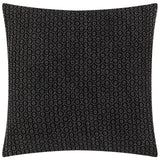 Tryfan 100% Cotton Black Cushion Cover or Filled Cushion 50cm x 50cm - additional product view 2
