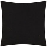 Tryfan 100% Cotton Black Cushion Cover or Filled Cushion 50cm x 50cm - additional product view 3