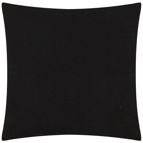 Tryfan 100% Cotton Black Cushion Cover or Filled Cushion 50cm x 50cm - additional product view 3