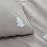Tufted Trees Natural 100% Cotton Duvet Cover Set - product image 3