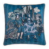 Tuscan Toile Blue Cushion 43 x 43cm - product image 2