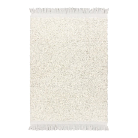 Ulsmere Boucle Fringed Throw Ecru 130 x 180cm - image 3