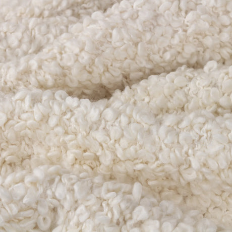 Ulsmere Boucle Fringed Throw Ecru 130 x 180cm - image 5