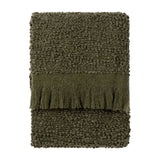 Ulsmere Boucle Fringed Throw Lichen 130 x 180cm - image 2