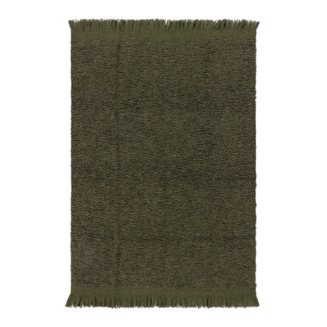 Ulsmere Boucle Fringed Throw Lichen 130 x 180cm - image 3