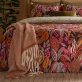 Utopia Printed Reversible Duvet Cover Set Copper Glow - image 4
