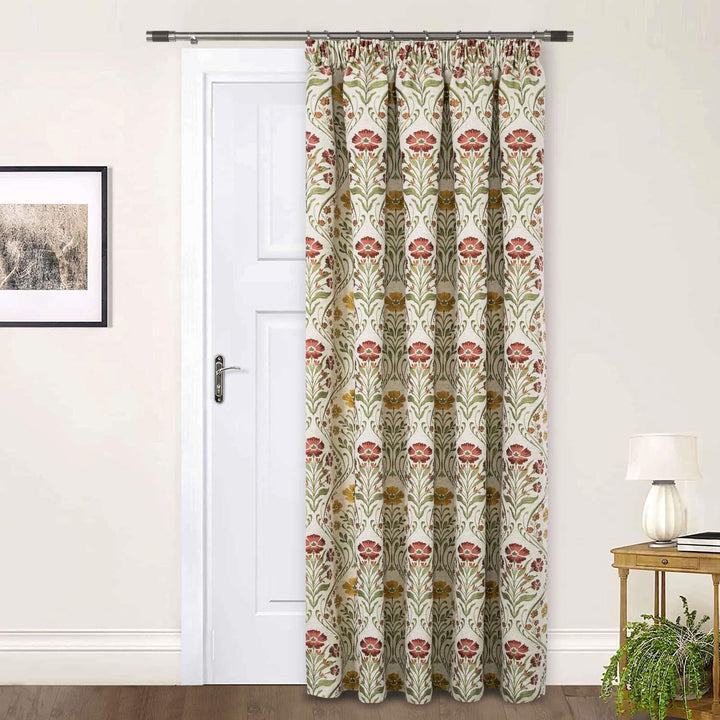 Vermont Tapestry Door Curtain Terracotta - Ideal