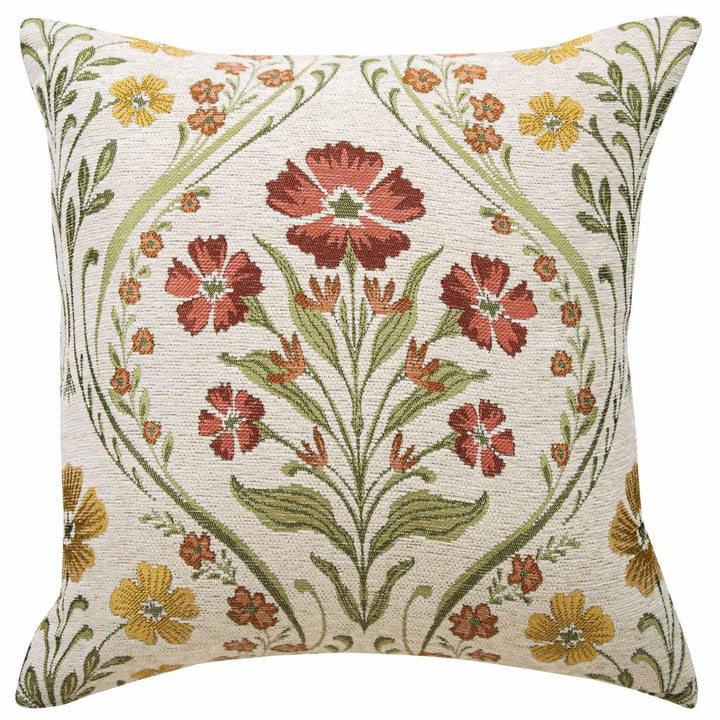 Vermont Tapestry Terracotta Cushion Cover 17 x 17" - Ideal