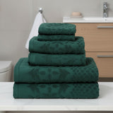 Versailles Jacquard 500gsm Cotton Towels by Rapport Home