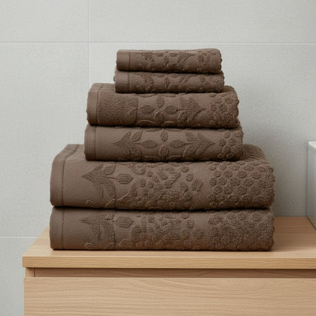 Versailles Jacquard 500gsm Cotton Towels by Rapport Home