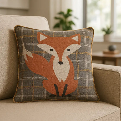 Tapestry Cushion Cover 18"x18" (45cm x 45cm) - Vixen