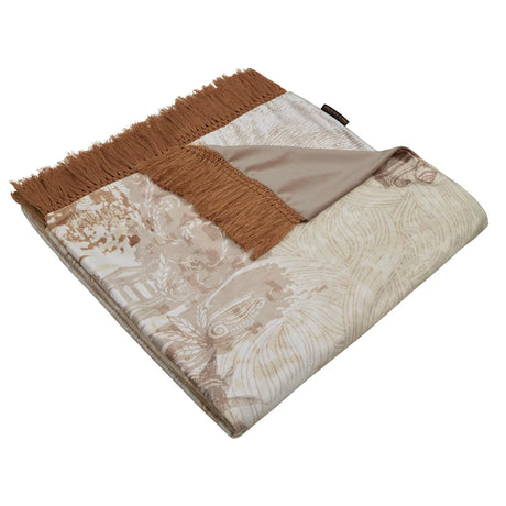 Laurence Llewelyn-Bowen Venus Primavera Recycled Polyester Throw Natural 6