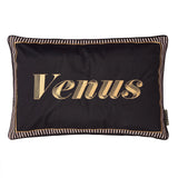 Laurence Llewelyn-Bowen Venus Embroidered Black Filled Cushion 5