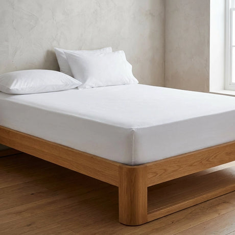 Plain Dye 32cm Extra Deep Fitted Bed Sheet 1
