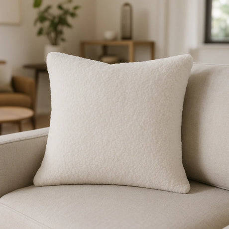 Olann Cushion Cover / Filled Cushion - Ecru