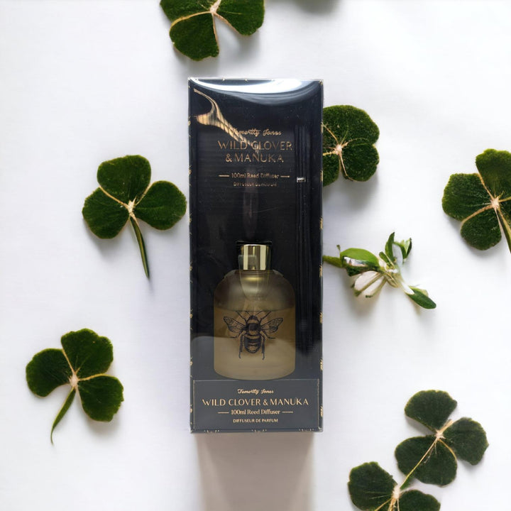 Wild Clover and Manuka Bee Diffuser Gold - Ideal